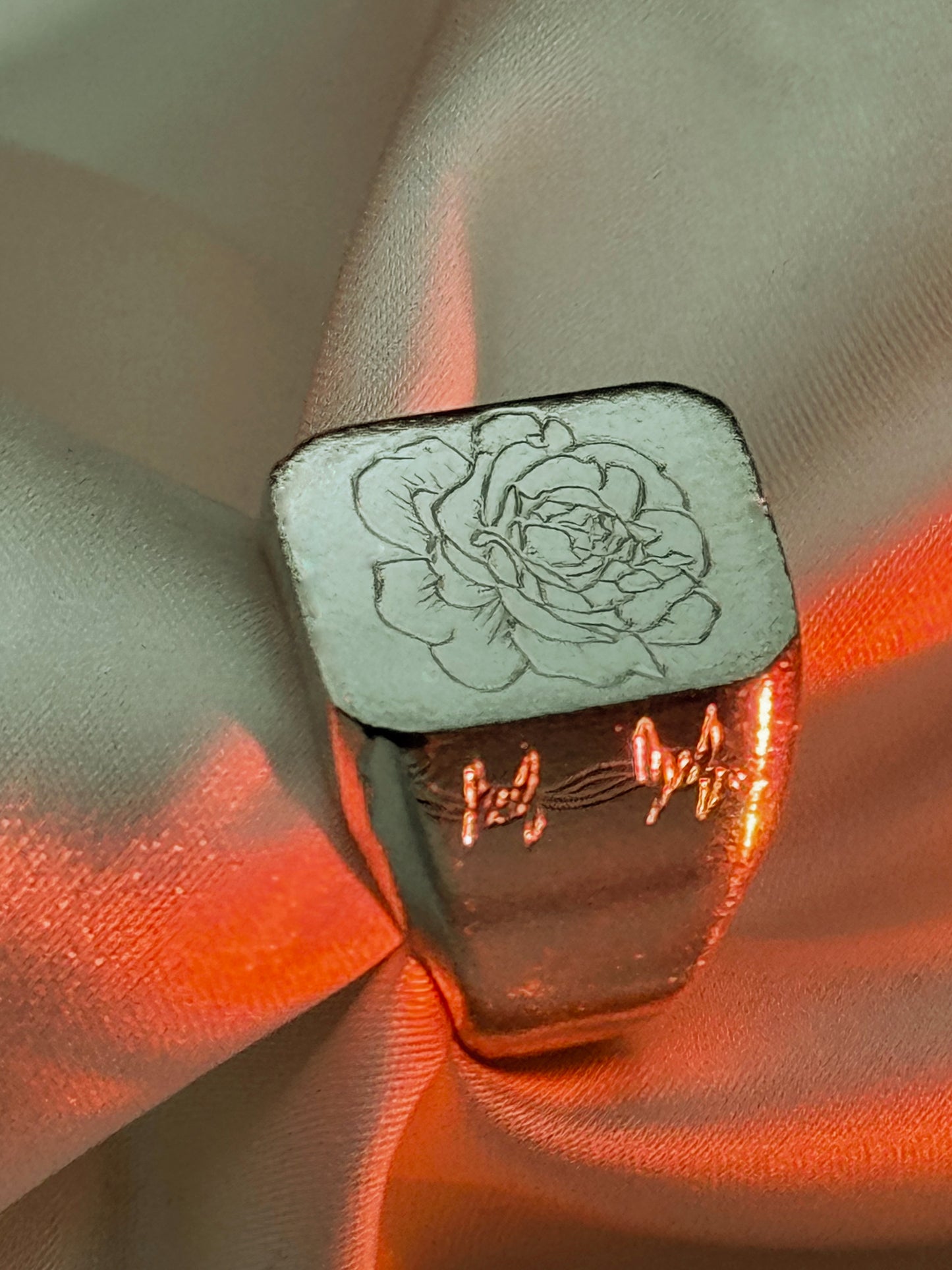 Divine Protection' Silver Signet Ring