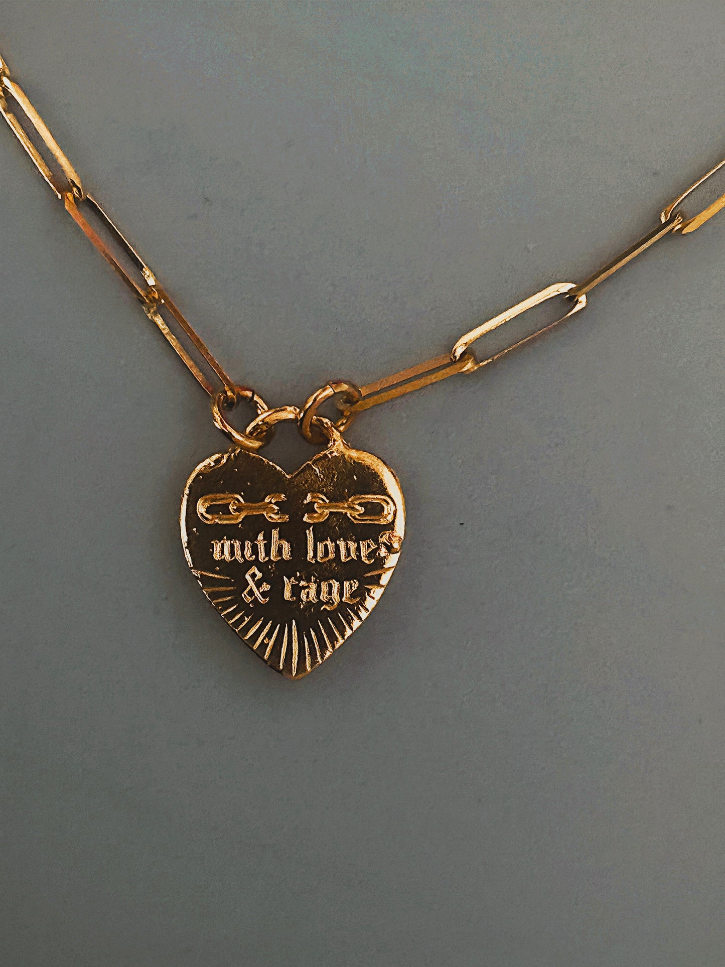 ‘with love & rage’ Necklace