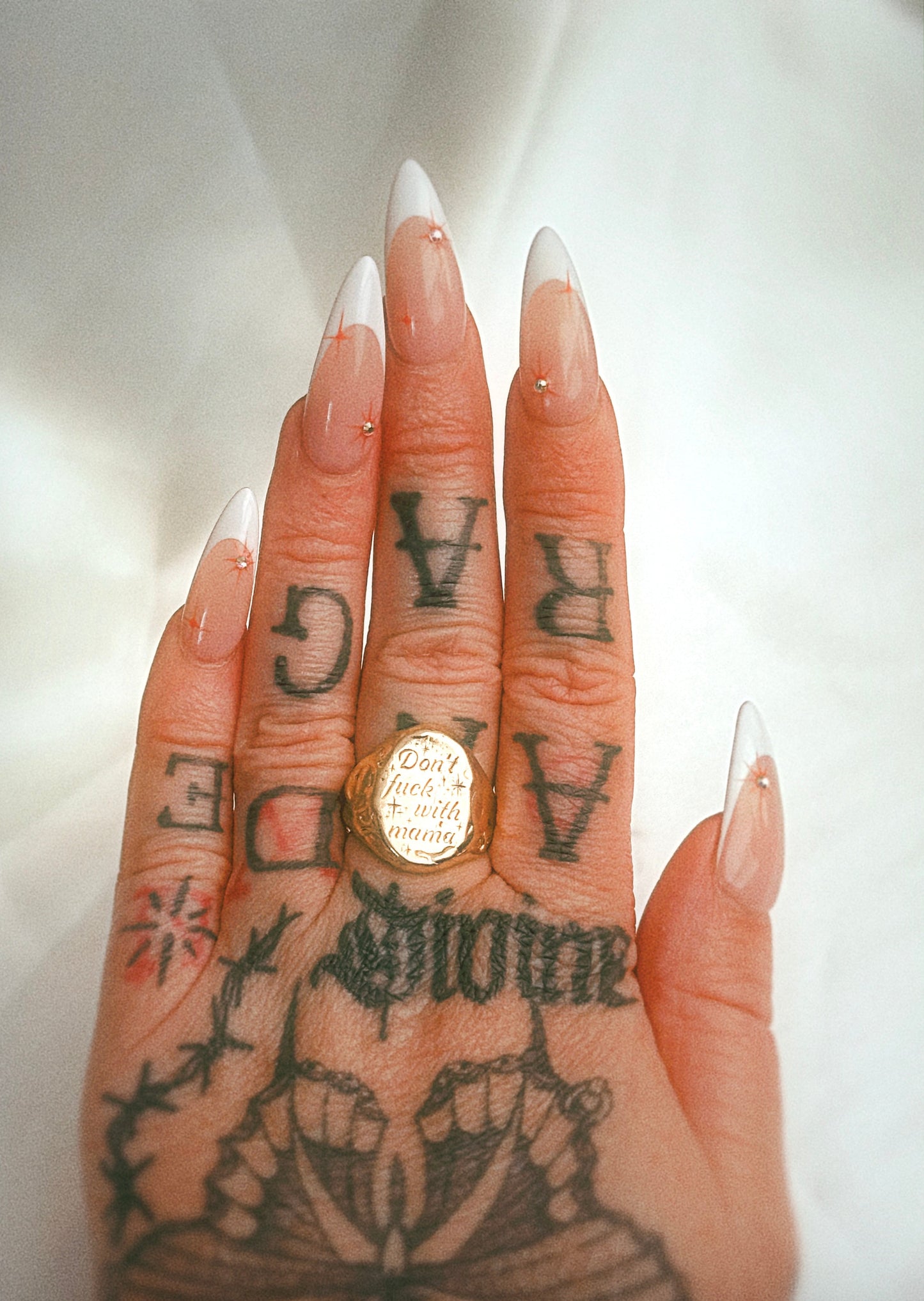 Don't F*ck with Mama' Signet Ring