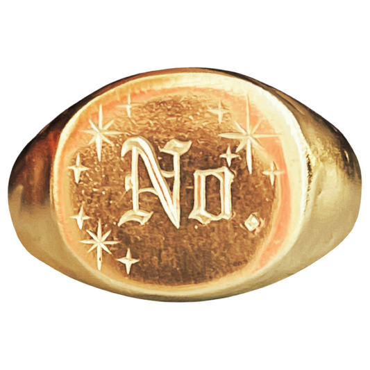 'No.' Signet Ring